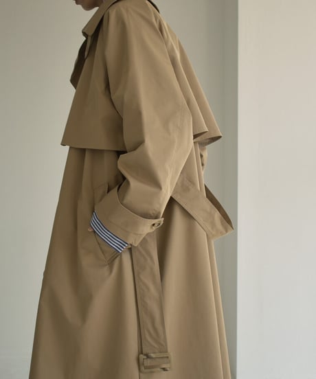 coat-13006　撥水 トレンチコート　ベージュ