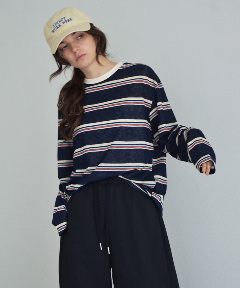 エクリュのみ 5月下旬～6月上旬入荷分 予約販売 nh-tops-02598 シアー