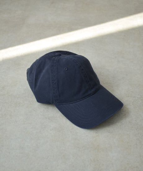 nh-cap-02044　ワンウォッシュ ベースボールキャップ　エクリュ　グリーン　ネイビー　ブラック　ウォッシュグレー