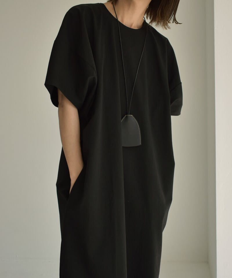 【合馬公式アカウント】Yves Saint Laurent 半袖ワンピース リネンカールマイヤーワンピース|LANVIN en Bleu | LANVIN en Bleu