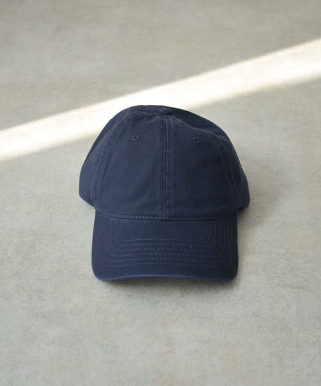 nh-cap-02044　ワンウォッシュ ベースボールキャップ　エクリュ　グリーン　ネイビー　ブラック　ウォッシュグレー