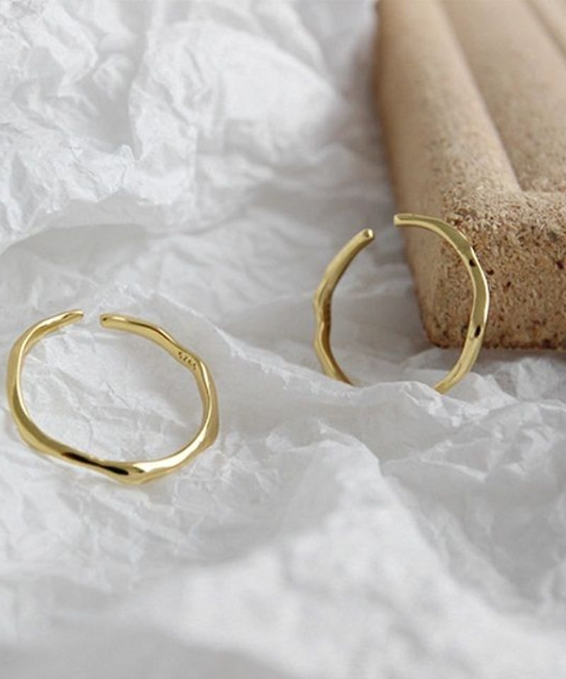 mb-earcuff-02005 SV925 イヤーカフ 大小同色2個セット シルバー