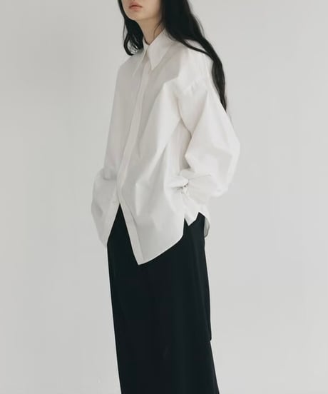 【STUDIO ENUL】arm slit over shirt　100001