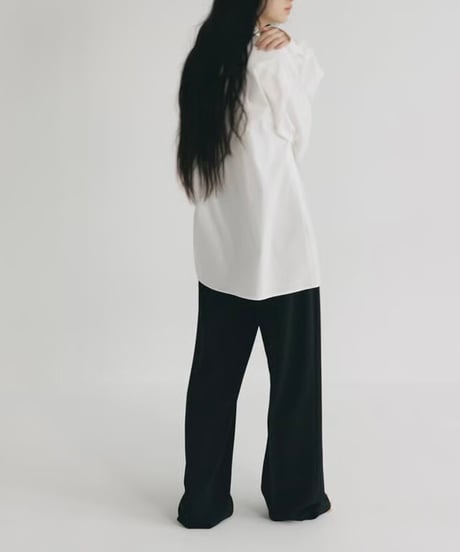 【STUDIO ENUL】arm slit over shirt　100001