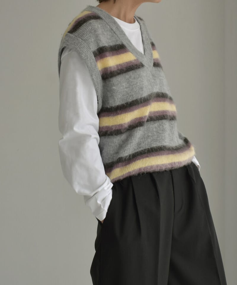 kolor 20aw モヘアニットベスト n103c5572.jpg