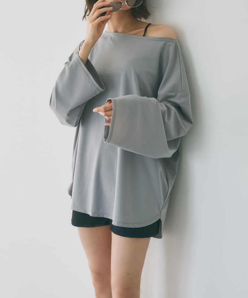 Hello★！  stina ブラックラッシュガード Hello☆！ stina ブラックラッシュガード Hello☆！ stina ブラック