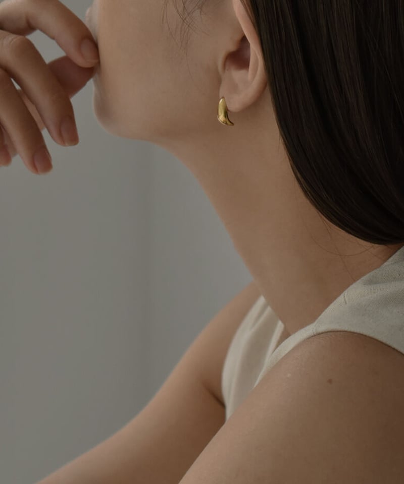 mb-pierce2-02446 ステンレス ドロップピアス シルバー ゴールド | L a