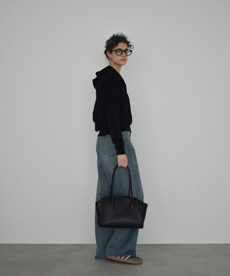 knit-02373　スカーフセット Vネック ニット カーディガン　ベージュ　ブルー　グレー　ブラック