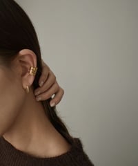 mb-earcuff-02020　SV925　ワイヤーデザイン イヤーカフ　シルバー　ゴールド  シルバー925