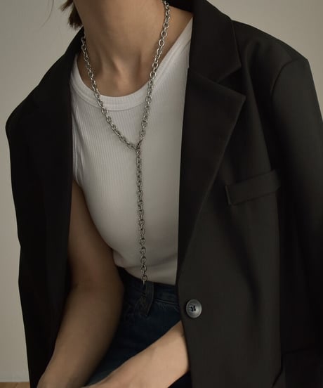 mb-necklace2-02069　ステンレス チェーンネックレス　☆WA04