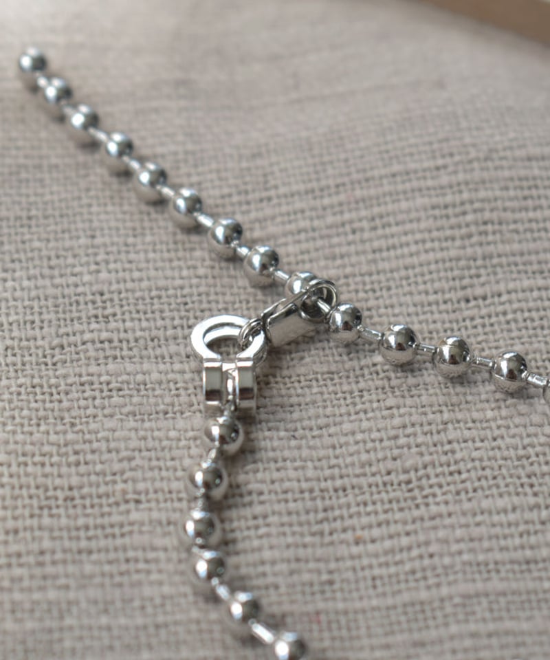 mb-necklace2-02033 日本製 ボールチェーン ネックレス 5mm玉