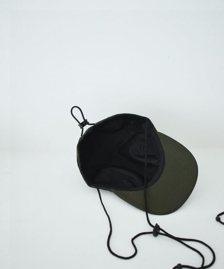 nh-cap-02069U　コード付き キャップ　ベージュ　カーキ　ネイビー