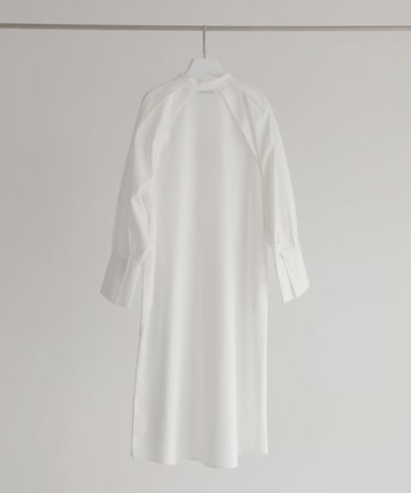【STUDIO ENUL】raglan sleeve shirt dress　400002