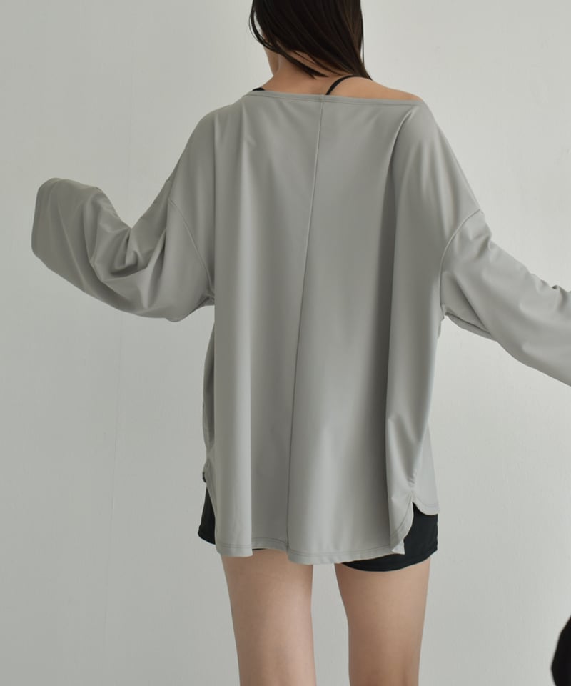 美品》ラヴィッシュゲート　バックヘンリーネック　ラッシュガード　水着 Lavish Gate（ラヴィッシュゲート）の「swim-05003 バック