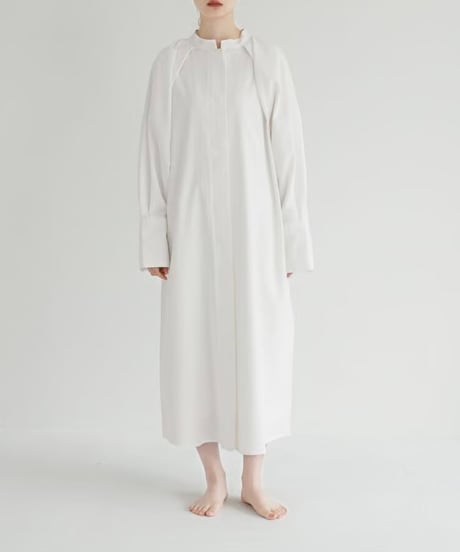 【STUDIO ENUL】raglan sleeve shirt dress　400002