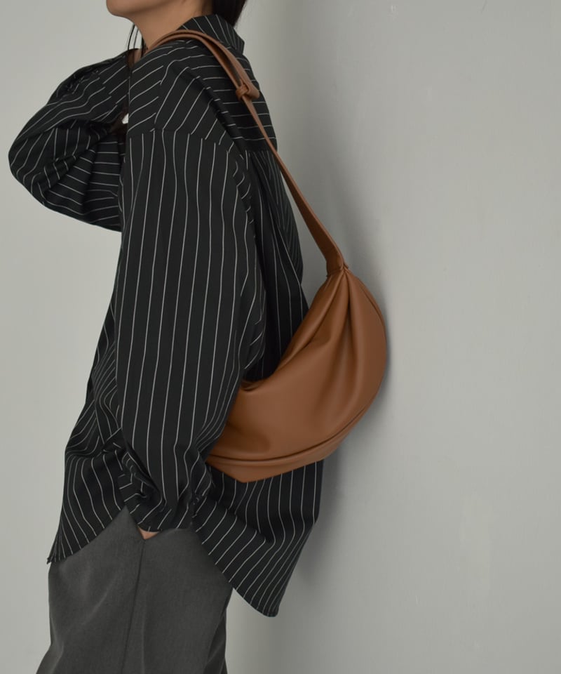 bag2-02649 ショルダーバッグ ベージュ ブラック ブラウン | L