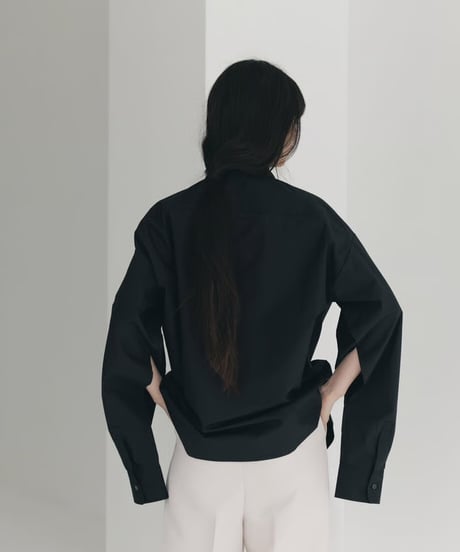 【STUDIO ENUL】arm slit over shirt　100001