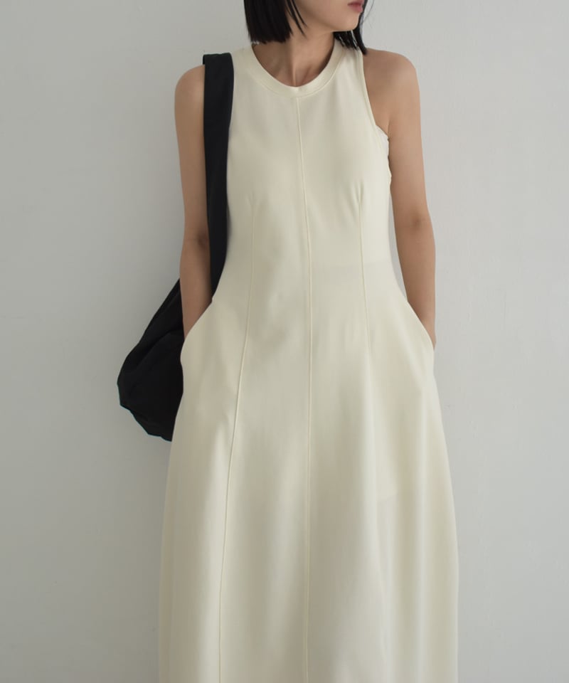 ワンピース abc512020 サイドタックジャンスカワンピース|allureville OFFICIAL SITE