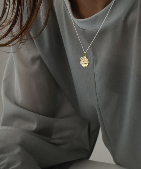 mb-necklace2-02063　SV925　コインネックレス