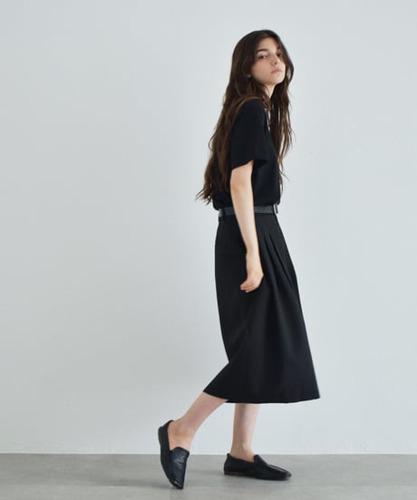 nh-tops-02611　バックステッチ Tシャツ　ホワイト　グレー　ブラック