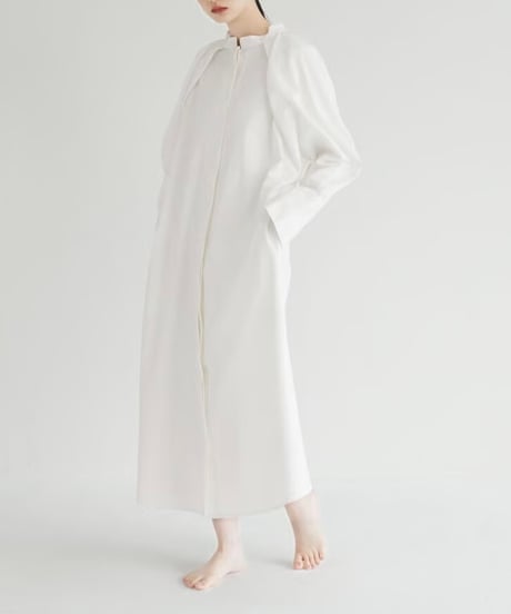 【STUDIO ENUL】raglan sleeve shirt dress　400002