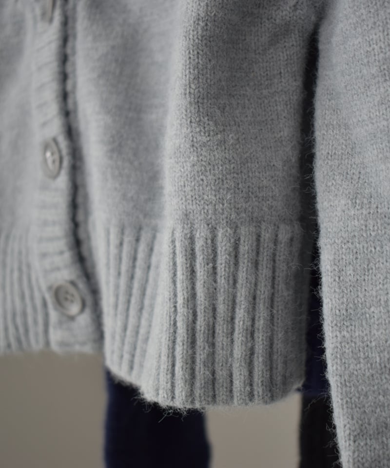 knit-02281 ショート カーディガン グレー ネイビー ブラック knit-02281 ショート カーディガン グレー ネイビー ブラック