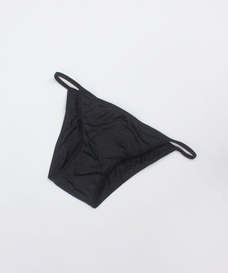 mb-swim-02192　水着用インナーショーツ　2枚セット　ベージュ　ブラック