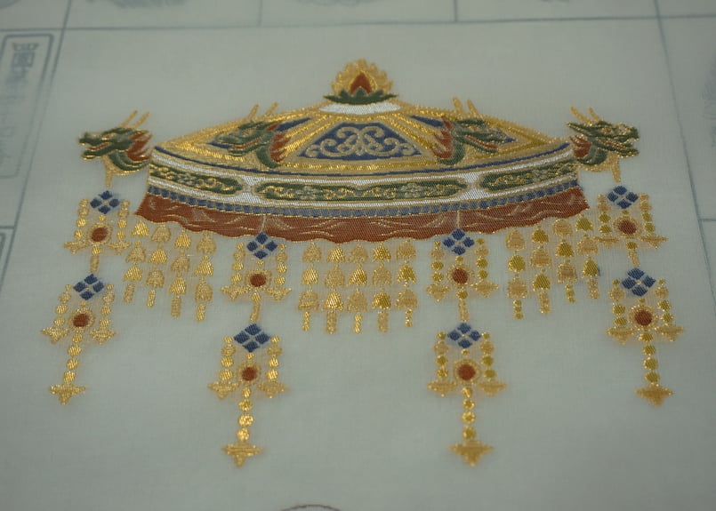 本金西陣織 刺繍】四国八十八ヶ所 | 松月堂 online store