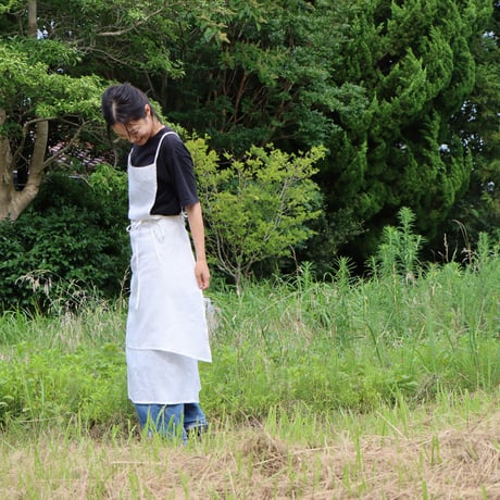レイヤーエプロン〈白〉｜Layered Apron White