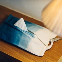 手染めティッシュケース