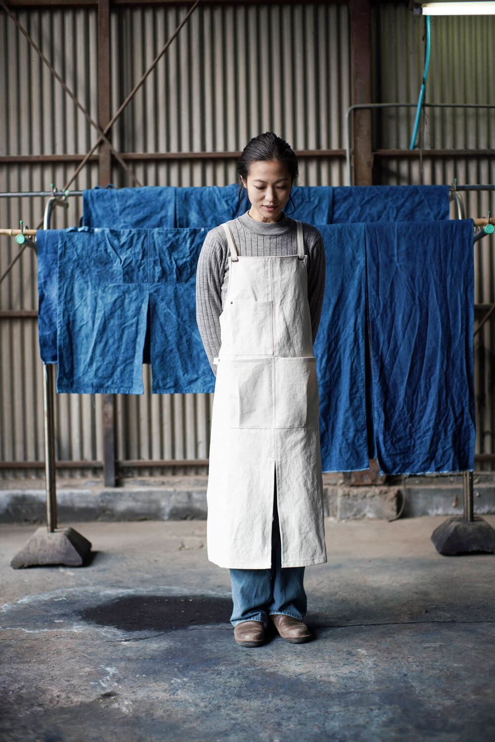 ワークウェア〈生成り〉【ロング】 | SUKIMONO STORE