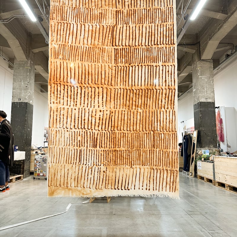 SABI Fablic | Dots 〈錆び染め〉 ”世界でひとつだけのカーテン