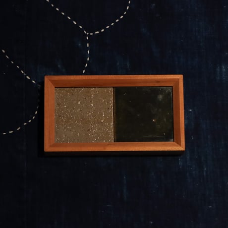 石見焼　アクセサリートレー／ダブル〈雑貨・小物〉