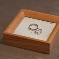 石見焼　アクセサリートレー ／正方形〈雑貨・小物〉