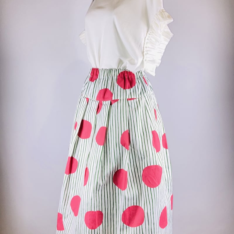 再入荷♡ピンクの水玉スカート♡ | 撫子座オンラインストア