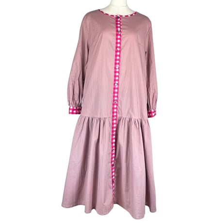 オンライン専用❣️ワンピース（ピンク　長袖　裏地なし）