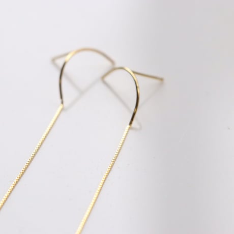 ハーフムーンピアス　　　シルバー925