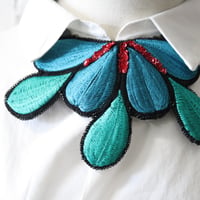 刺繍ネックレス