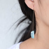 シーブルーカルセドニーピアス