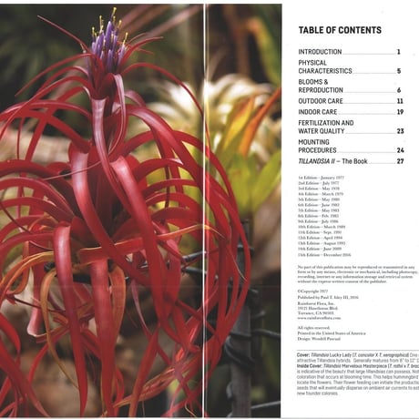 ■チランジア書籍／Genus Tillandsia P28