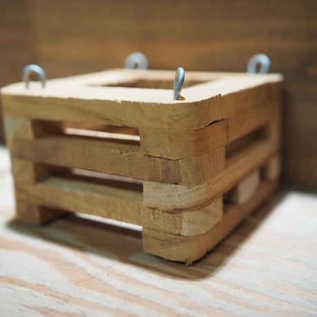 ■木製-木枠鉢(四角型) S-10×10㎝　×1個