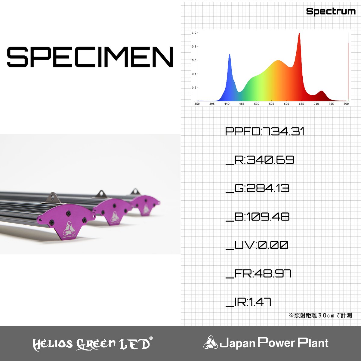 Helios Green LED スペシメン ◇ Helios Green LED シリーズ ／Helios Green LED SPESI