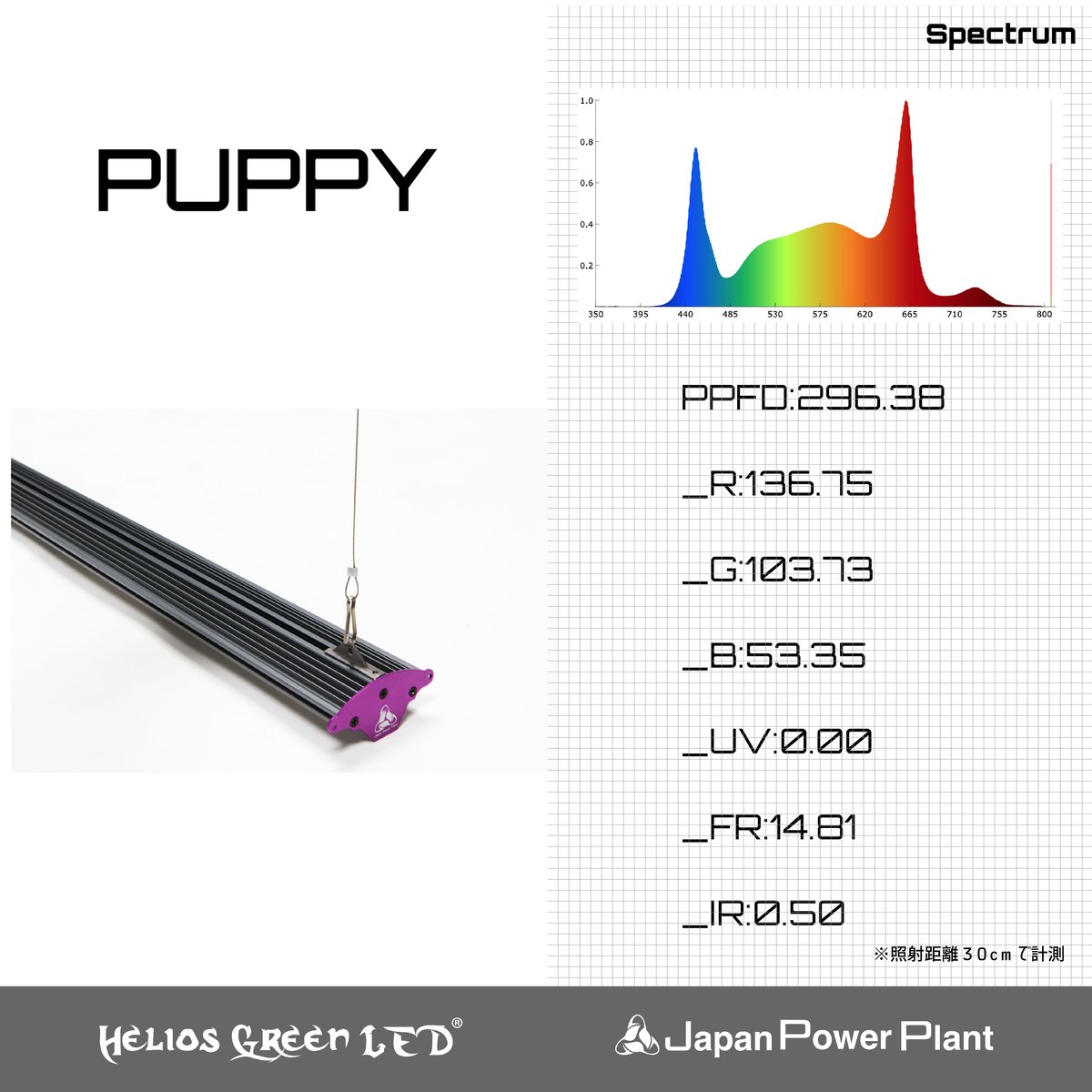 蝦江　Helios Green LED HG-PUP ◇ Helios Green LED シリーズ ／Helios Green LED PUPPY
