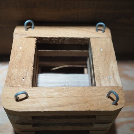 ■木製-木枠鉢(四角型) S-10×10㎝　×1個