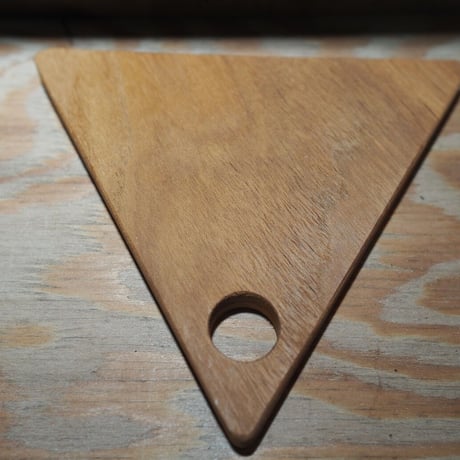 ■チランジア着生用プレート (チーク) -TP008　×3枚セット