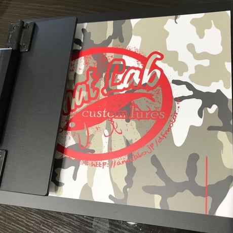 phat lab メジャーボード  グレーカモ×レッド