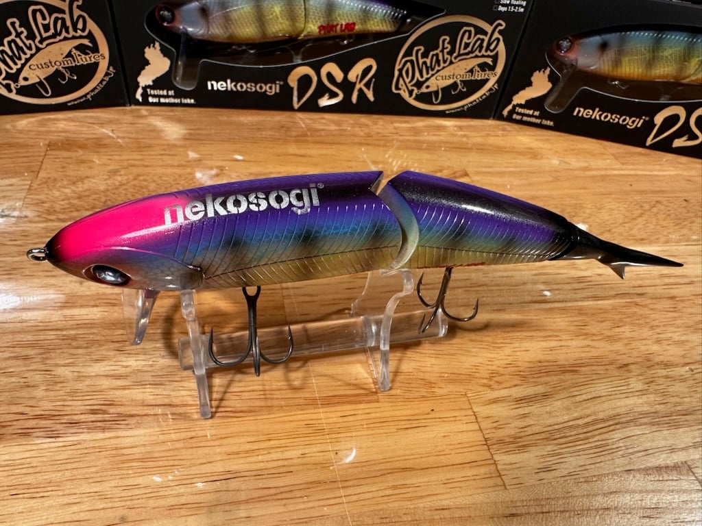 nekosogi DSR 妄想パープルバックギル デッドスロー | phat lab o