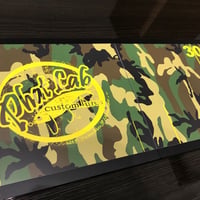 phat lab メジャーボード  カモフラ×イエロー