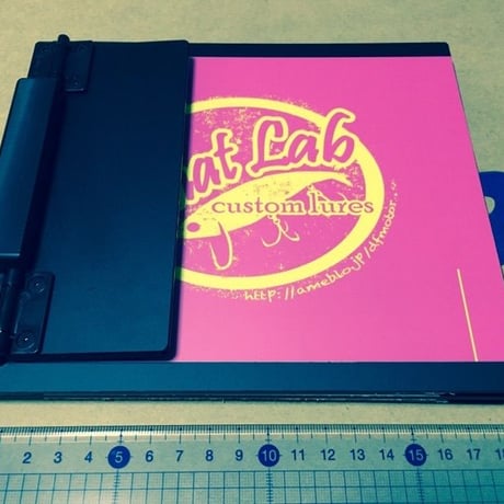 phat lab メジャーボード　ピンク×イエロー　折り畳み式