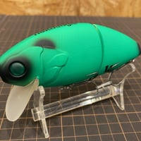 ギル型デッドスローベイト！ nekosogill　#06　マットグリーンパンダ　ネコソギル